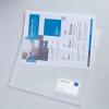 imageAvery Document Holder Envelope Holds 450 LetterA4Size Sheets 4Color 4Pack 73556Translucent Clear
