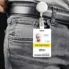 imageAvery Durable ID Cards Laser Printable on Both Sides Blank White 80 Total 2125quot x 3375quot 61610ID Badges