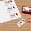 imageAvery Durable ID Cards Laser Printable on Both Sides Blank White 80 Total 2125quot x 3375quot 61610ID Cards