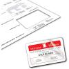 imageAvery Durable ID Cards Laser Printable on Both Sides Blank White 80 Total 2125quot x 3375quot 61610ID Cards