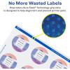 imageAvery Durable Waterproof Round Labels Sure Feed Technology PrinttoTheEdge 15quot Diameter 100 Total Oil and TearResistant Waterproof LaserPigmentBased Inkjet Printable2 000 labels