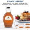 imageAvery Durable Waterproof Round Labels Sure Feed Technology PrinttoTheEdge 15quot Diameter 100 Total Oil and TearResistant Waterproof LaserPigmentBased Inkjet Printable100 labels