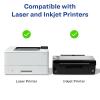 imageAvery EcoFriendly Matte White Recycled Round Labels 1quot Diameter PrinttoTheEdge Matte White Labels Permanent Adhesive LaserInkjet Printable 480 Total2 400 Labels
