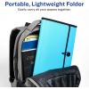 imageAvery Expanding File Folder Organizer 13Pocket Accordion File Organizer Black Holds 425 LetterA4Size Sheets 73553Aqua