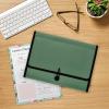 imageAvery Expanding File Folder Organizer 13Pocket Accordion File Organizer Black Holds 425 LetterA4Size Sheets 73553Sage