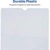 imageAvery File Envelopes 4quot x 6quot Passport Holder Holds up to 30 Sheets 10 Clear Vinyl Envelopes 74806