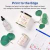 imageAvery Glossy Clear Square Labels with Sure Feed 3quot x 3quot 30 Glossy Clear Labels PrinttoTheEdge LaserInkjet Printable30 labels