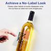 imageAvery Glossy Clear Sticker Paper 85quot x 11quot 10 Glossy Clear Labels LaserInkjet Printable Great for Product Merchandising Weddings and Mailing100 labels