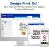 imageAvery Glow in the Dark Fabric Transfer Paper 85quot x 11quot Printable Heat Transfers for Inkjet Printers 2 Sheets 03242