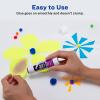imageAvery Glue Stic Disappearing Purple Washable NonToxic 127oz 6 Glue Sticks 9807112 pack