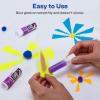 imageAvery Glue Stick Disappearing Purple Color Washable Nontoxic 026 oz Permanent Glue Stic 6pk 9809618 pack