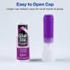 imageAvery Glue Stick Disappearing Purple Color Washable Nontoxic 026 oz Permanent Glue Stic 6pk 980966 pack