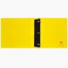 imageAvery HeavyDuty Industrial SDS Binder 15 OneTouch EZD Rings 400Sheet Capacity YellowRed Border 1895015