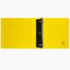 imageAvery HeavyDuty Industrial SDS Binder 15 OneTouch EZD Rings 400Sheet Capacity YellowRed Border 189502