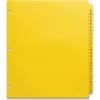 imageAvery HeavyDuty Plastic Industrial Dividers 26 AZ Tabs Yellow 23081AZ Plastic Dividers