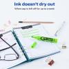 imageAvery HiLiter DeskStyle Highlighters Smear Safe Ink Chisel Tip 12 Fluorescent Green Highlighters 24020Fluorescent Green