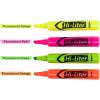 imageAvery HiLiter DeskStyle Highlighters Smear Safe Ink Chisel Tip 4 Assorted Color Highlighters per Pack 144 Total 36 Packs of 24063
