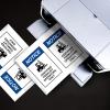 imageAvery Industrial Outdoor Vinyl Sign Labels 5quot x 7quot Permanent Laser Printable White 50 Blank Signs 61551