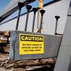imageAvery Industrial Outdoor Vinyl Sign Labels 7quot x 10quot Permanent Laser Printable Safety Yellow 15 Blank Signs 61554
