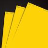 imageAvery Industrial Outdoor Vinyl Sign Labels 7quot x 10quot Permanent Laser Printable Safety Yellow 15 Blank Signs 61554