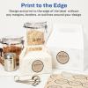imageAvery Kraft Brown Round Labels with Sure Feed Technology 25quot Diameter Print to The Edge LaserInkjet Printable Labels 225 Total 2280825