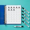 imageAvery Marks A Lot Dry Erase Markers Low Odor Chisel Tip 12 Black Whiteboard Markers for Classroom and School Supplies Office Supplies and More 24408Black