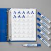 imageAvery Marks A Lot Dry Erase Markers Low Odor Chisel Tip 12 Blue Whiteboard Markers for Classroom and School Supplies Office Supplies and More 24406Blue