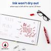 imageAvery Marks A Lot Permanent Markers Large DeskStyle Size Chisel Tip Water and Wear Resistant 12 Red Markers 08887Stick
