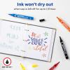 imageAvery MarksALot Permanent Markers Large DeskStyle Size Chisel Tip Water and Wear Resistant 12 Assorted Markers 24800