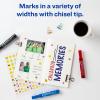 imageAvery MarksALot Permanent Markers Regular DeskStyle Size Chisel Tip Water and Wear Resistant 24 Assorted Markers 981874 markers