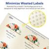 imageAvery Matte White Round Labels Sure Feed Technology 2quot Diameter 300 Matte White Printable Labels600 labels