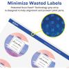 imageAvery Matte White Round Labels Sure Feed Technology 2quot Diameter 300 Matte White Printable Labels600 labels