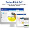 imageAvery Matte White Round Labels Sure Feed Technology 2quot Diameter 300 Matte White Printable LabelsGlossy White