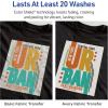 imageAvery Printable Heat Transfer Paper for Dark Fabrics 85quot x 11quot Inkjet Printer Compatible 5 Sheets of Iron On Transfer Paper Great for Custom Shirts Uniforms Gifts and More 3279White