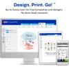 imageAvery Printable Heat Transfer Paper for Light Fabrics 85quot x 11quot Inkjet Printer Compatible 6 Sheets of Iron On Transfer Paper Great for Custom Shirts Uniforms Gifts and More 327175