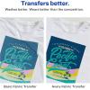 imageAvery Printable Heat Transfer Paper for Light Fabrics 85quot x 11quot Inkjet Printer Compatible 6 Sheets of Iron On Transfer Paper Great for Custom Shirts Uniforms Gifts and More 327185x11