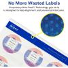 imageAvery Printable Round Labels with Sure Feed 2quot Diameter Glossy Clear 120 Customizable Labels 228252