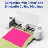imageAvery Printable Sticker Paper 85quot x 11quot Matte White Repositionable Adhesive LaserInkjet Compatible 5 FullSize Label Sheets Great for Product Branding Cute Stickers Crafts and More 53202Neon Magenta