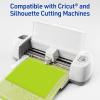 imageAvery Printable Sticker Paper 85quot x 11quot Matte White Repositionable Adhesive LaserInkjet Compatible 5 FullSize Label Sheets Great for Product Branding Cute Stickers Crafts and More 53202Bright Green