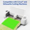 imageAvery Printable Sticker Paper 85quot x 11quot Matte White Repositionable Adhesive LaserInkjet Compatible 5 FullSize Label Sheets Great for Product Branding Cute Stickers Crafts and More 53202Neon Green