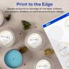 imageAvery Round Labels Sure Feed Technology 3quot Diameter 60 Glossy White Labels 36500600 labels