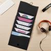 imageAvery Slide ampamp View Expanding File Folder 6 Pockets Letter Size 1 Sage Folder 73546Black