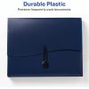 imageAvery Slide ampamp View Expanding File Folder 6 Pockets Letter Size 1 Sage Folder 73546Navy