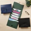 imageAvery Slide ampamp View Expanding File Folder 6 Pockets Letter Size 1 Sage Folder 73546Navy