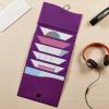 imageAvery Slide ampamp View Expanding File Folder 6 Pockets Letter Size 1 Sage Folder 73546Plum