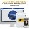 imageAvery Waterproof Vinyl Stickers 1quot x 2quot  Laser 120ct 61537  Rectangle Shape  FullBleed Design  Printable Water Proof Fade Resistant UV Coated Permanent Adhesive Water Resistant Durable Chemical Resistant Abrasion Resistant  1quot Heigh2 x 2