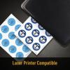 imageAvery Waterproof Vinyl Stickers 1quot x 2quot  Laser 120ct 61537  Rectangle Shape  FullBleed Design  Printable Water Proof Fade Resistant UV Coated Permanent Adhesive Water Resistant Durable Chemical Resistant Abrasion Resistant  1quot Heigh2