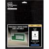 imageAvery White Asset Tag Labels 34quot x 112quot Laser Printable Tags 320 Waterproof Labels 61525334 x 2
