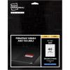 imageAvery White Asset Tag Labels 34quot x 112quot Laser Printable Tags 320 Waterproof Labels 6152534 x 112