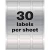 imageAvery White Asset Tag Labels 34quot x 112quot Laser Printable Tags 320 Waterproof Labels 6152534 x 2